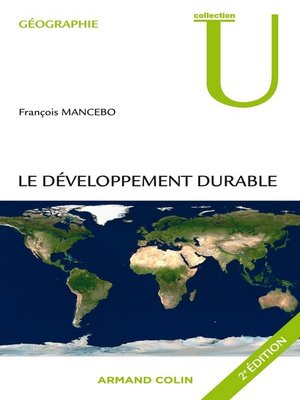 cover image of Le développement durable